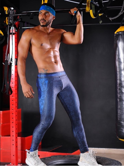 Ropa De Entrenamiento Para Hombre Azul