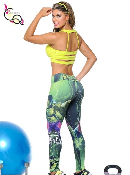 Outfit De Entrenamiento Con Leggins