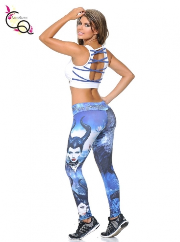 Outfit Con Leggings De Gimnasio Blanco