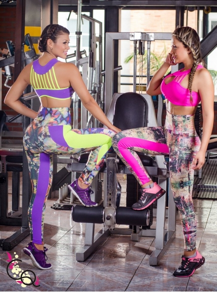 Outfit Deportivo De Leggins Pretina Alta