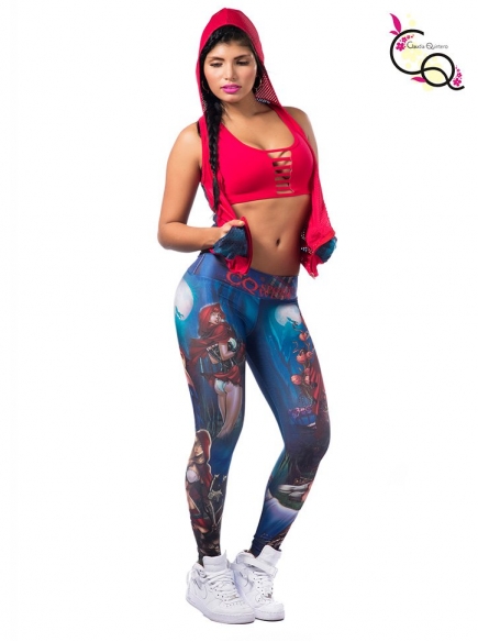 Conjunto Fitness Para Mujer Rojo