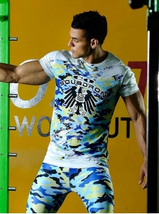 Camiseta Deportiva Para Hombre