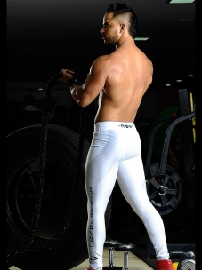 Mallas De Ejercicio Para Hombre Blanca 2