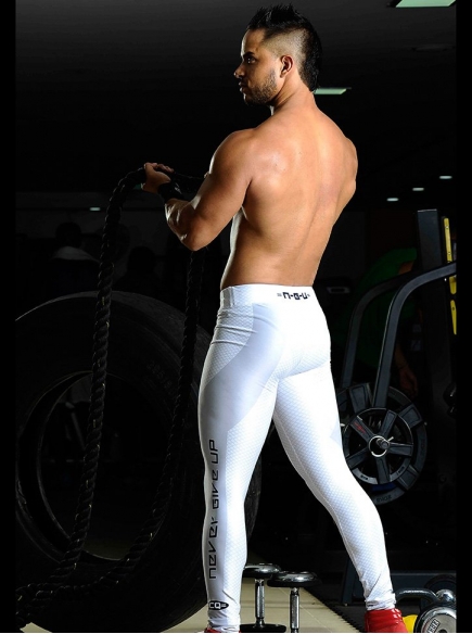 Mallas De Ejercicio Para Hombre Blanca