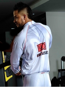 Chaquetas Active Para Hombre Blanca 2