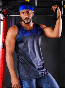 Camiseta Funcional Sin Mangas Para Hombre