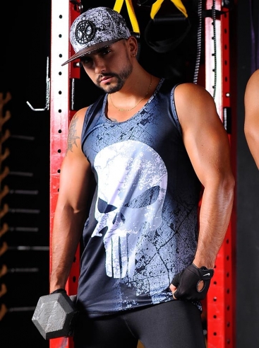 Camiseta Sin Mangas Para Hombre