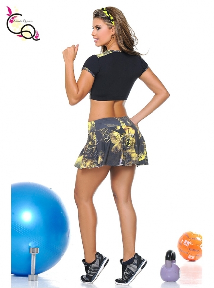 Skirts and  Tops For The Gym