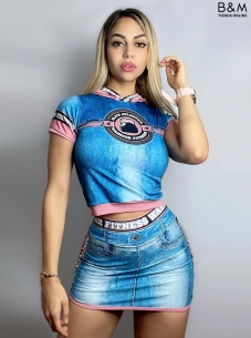 Conjunto Guerrera Fitness