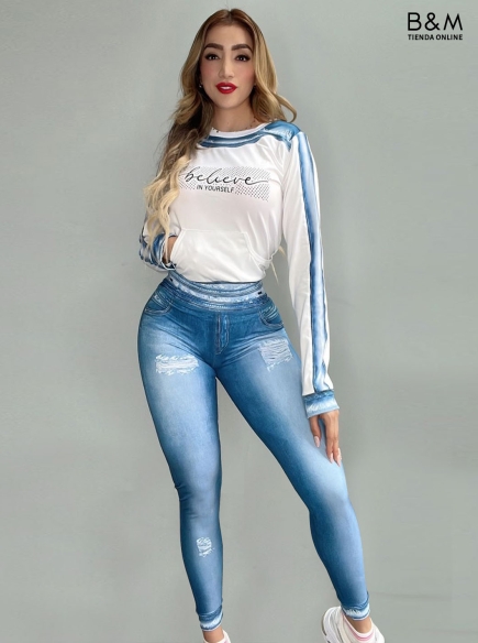 Outfit Deportivo Casual 921