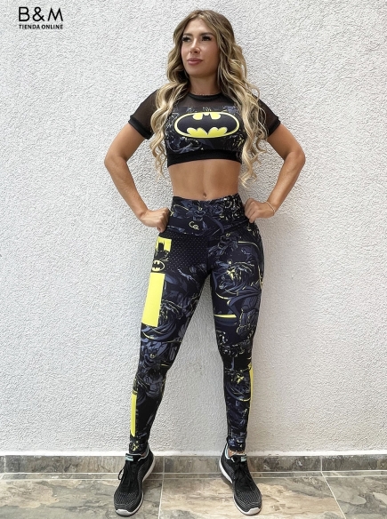 Conjunto Moderno Y Cómodo Para El Gimnasio