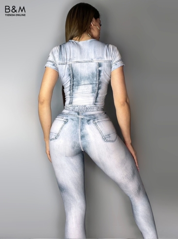 Jumpsuit Fitness Active E421