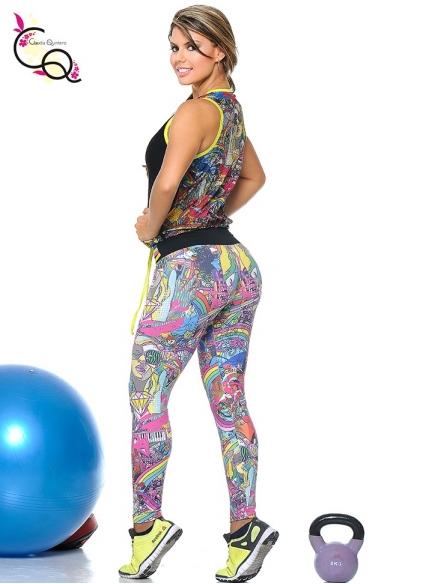 Conjunto Con Chaleco Deportivo