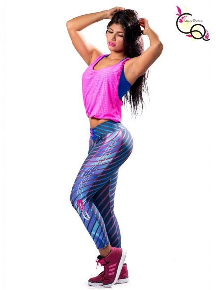 Ropa De Mujer Para El Entrenamiento Diario Azul
